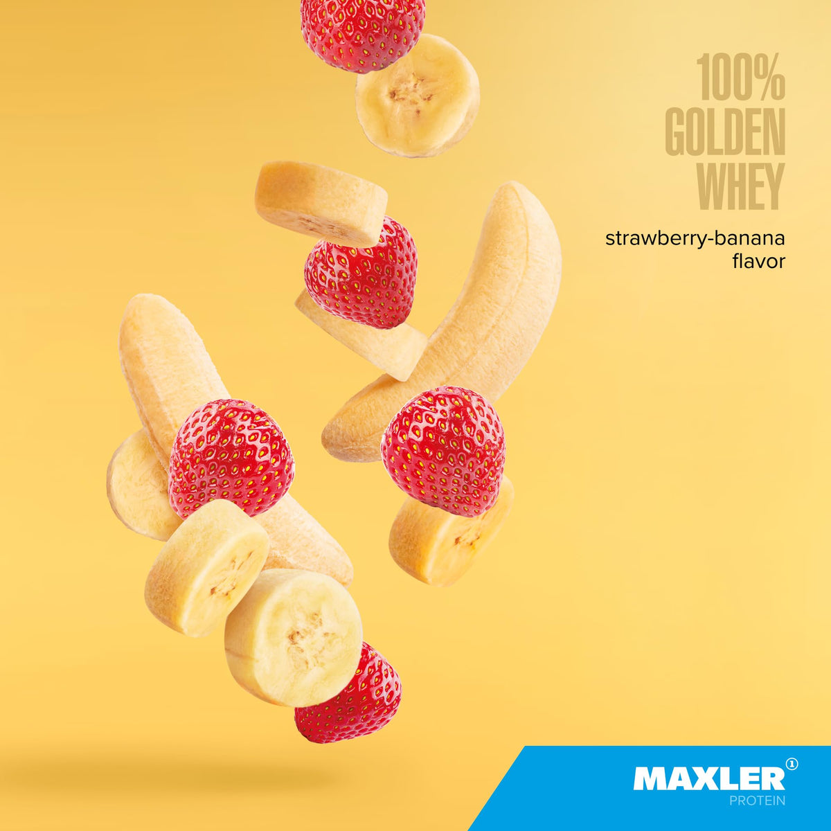 Maxler 100% Golden Whey Protein - 24g of Protein per Serving - Premium Whey Protein