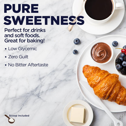 KAL Sure Stevia Extract Powder, Low Carb, Plant Based Stevia Sweetener, Great Taste, Zero Calories, Zero Sugar, Low Glycemic & Perfect for a Keto Diet, 60-Day Guarantee, Approx. 1820 Servings, 3.5oz