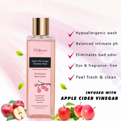 Vickoneer Yoni Wash for Women & Yoni Essential Oil, Intimate Feminine Wash Yoni Care