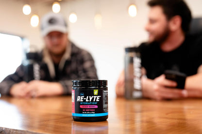 REDMOND Re-Lyte Electrolyte Drink Mix, Mixed Berry, 30 serving SMALL 6.88oz jar