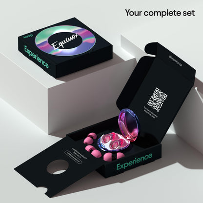 Loop Experience Equinox Earplugs – High-Fidelity Reusable Earplugs