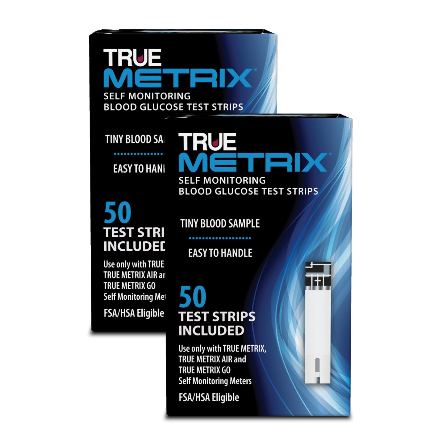 TRUE METRIX Self Monitoring Blood Glucose Test Strips, 100 Count | Blood Glucose Test Strips Compatible with TRUE METRIX Family of Self Monitoring Blood Glucose Meters, Value Pack