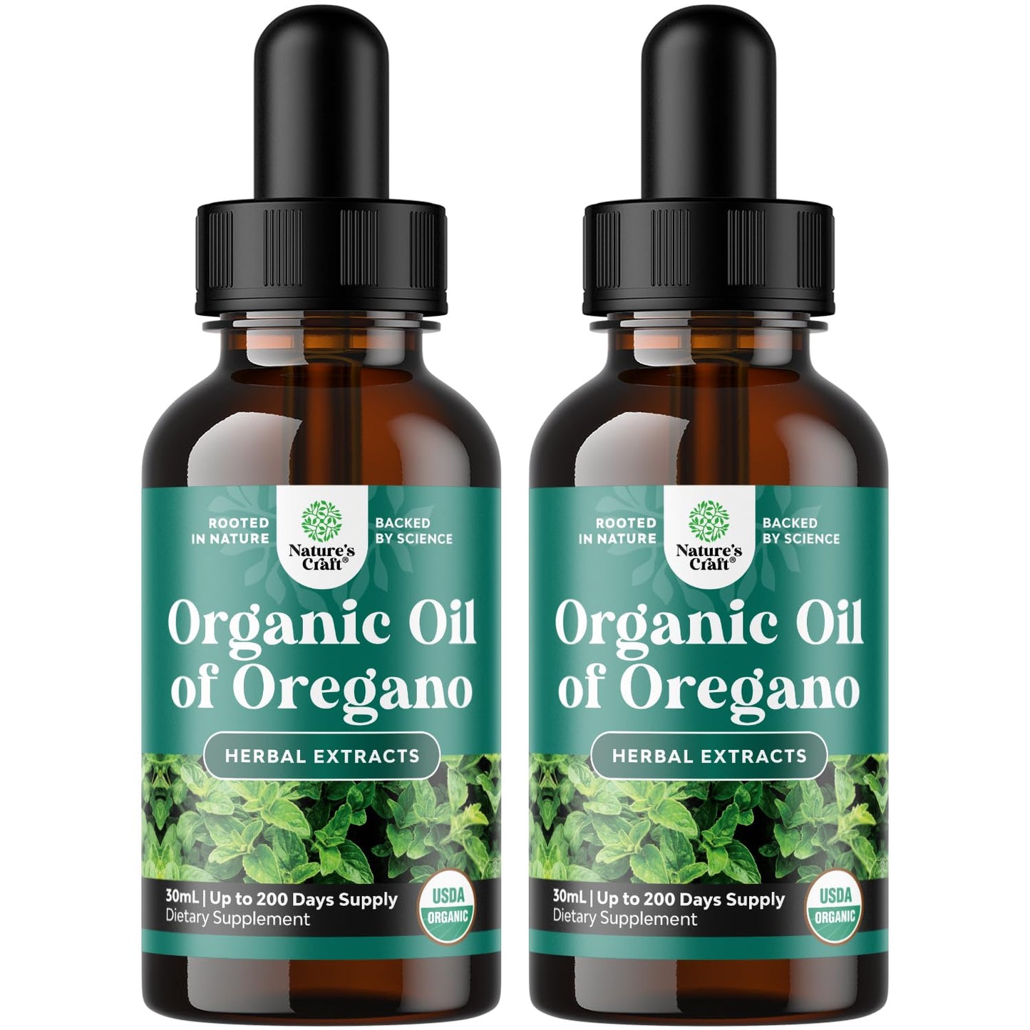 Organic Oregano Oil Drops - Super Concentrated Liquid Oil of Oregano with Carvacrol 60% for Digestion & Immune Support- Liquid Herbal Extract Tincture for Immune Strength & Healthy Intestines -1 Fl Oz