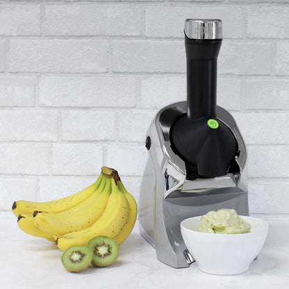 Yonanas 988GY Deluxe Vegan Non-Dairy Frozen Fruit Soft Serve Dessert Maker, BPA Free