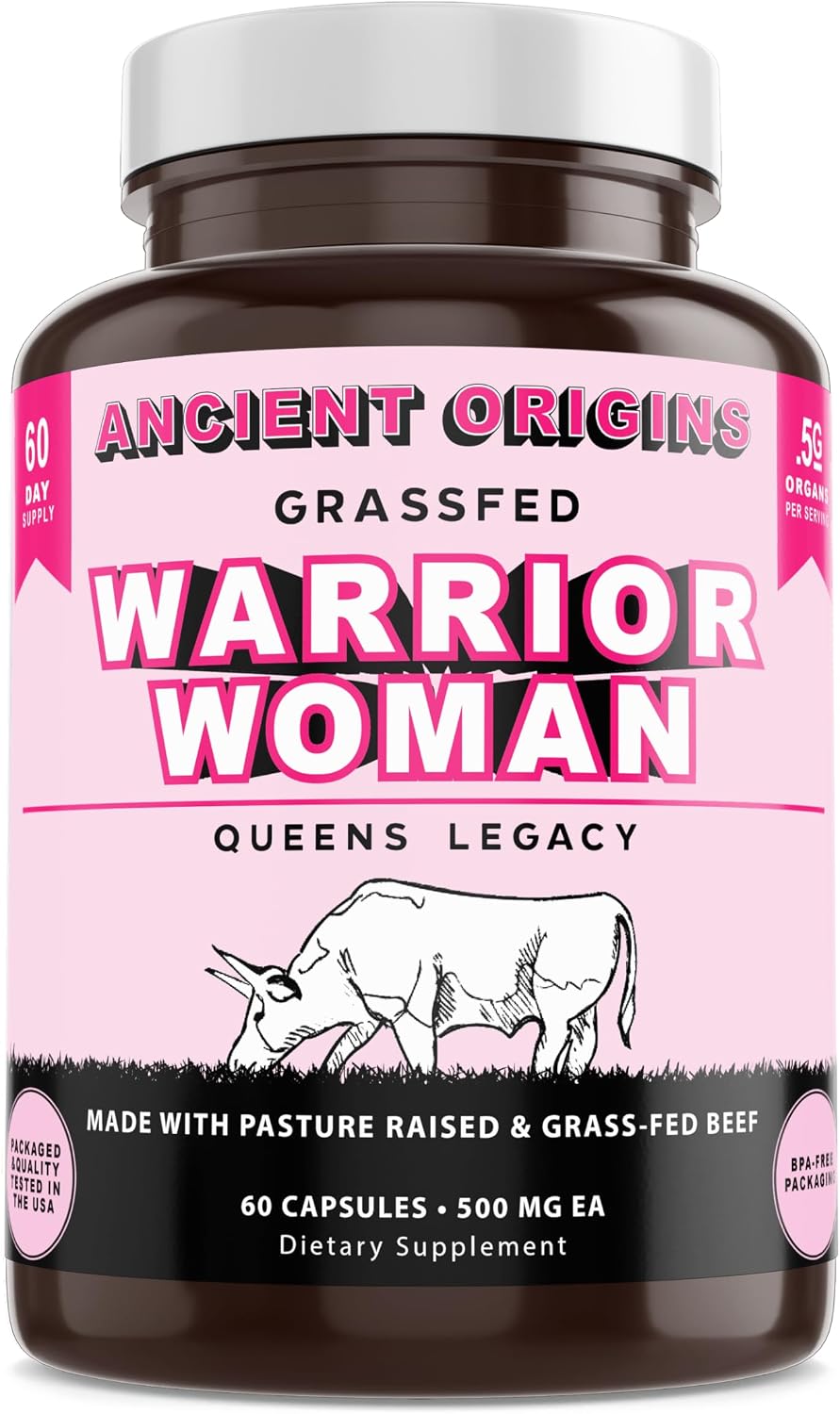 Ancient Origins Grass Fed Beef Organs and Women's Beef Organ Superfood