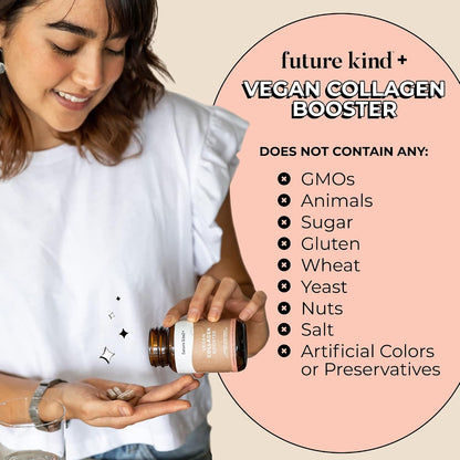 Future Kind Best Sellers Bundle | Vegan Multivitamins and Collagen Booster | Vegan Multivitamins for Women and Men with B12, Omega 3, and Vitamin D3 | Collagen Supports Skin, Hair, and Nail Health