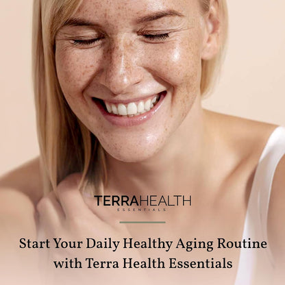 Terra Health Essentials 4-Pack Liposomal Supplement Bundle - Glutathione, Curcumin, Vitamin D3+K2 & Vitamin B12 - Antioxidant, Energy, Immune & Active Aging Support - 2oz Each, 30 Day Supply