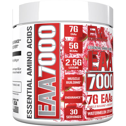 EAAs Amino Acids Powder - EAA Essential Amino Acids Pre & Post Workout Powder for Muscle Building Endurance and Recovery Support with 7g per Serving Plus 5g BCAAs (Pink Lemonade, 30 Servings)