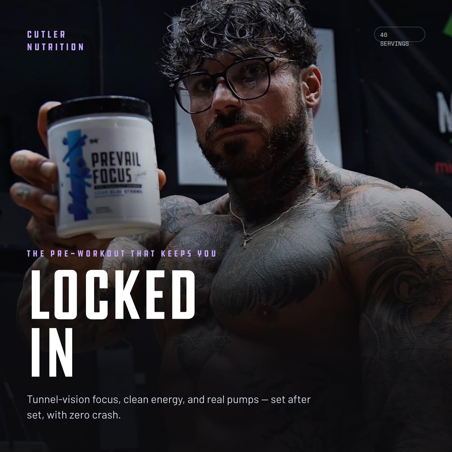 Prevail Pre Workout Powder with Nootropics: Pre-Workout Drink for Men and Women, Cutting Edge Energy and Focus Supplement with L Citrulline, Alpha GPC, L Tyrosine | Sour Rainbow Candy, 40 Scoops | Sour Rainbow Candy, 40 Scoops | With L-Citrulline, Alpha G
