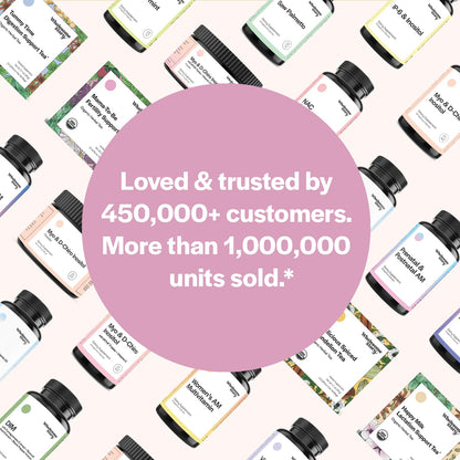 Wholesome Story Her Basic Baby Making Bundle: Premium Bioavailable Prenatal & Postnatal Vitamins