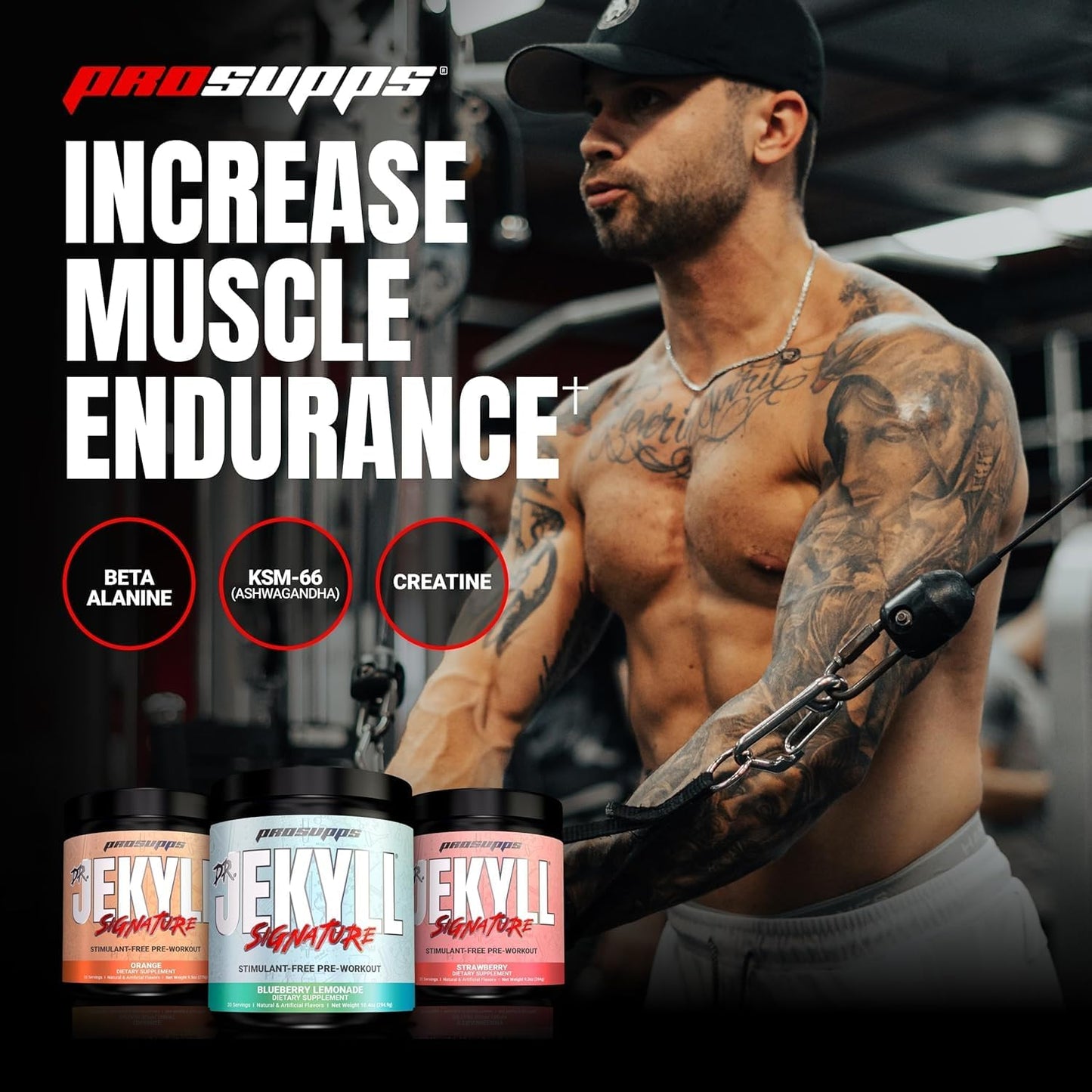 ProSupps L-Carnitine 3000 Stimulant Free Liquid Shots (Berry) Dr. Jekyll Signature Intense Focus, Energy & Pumps Pre-Workout Powder (Blueberry Lemonade) Bundle
