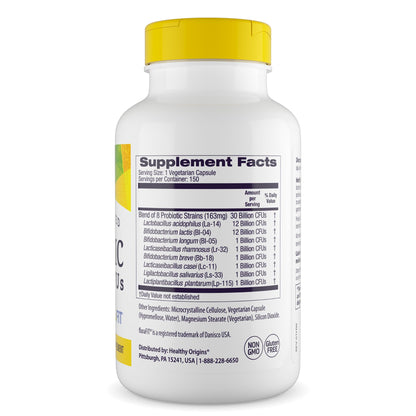 Healthy Origins Probiotic 30 Billion CFUs, 60 Veggie Caps