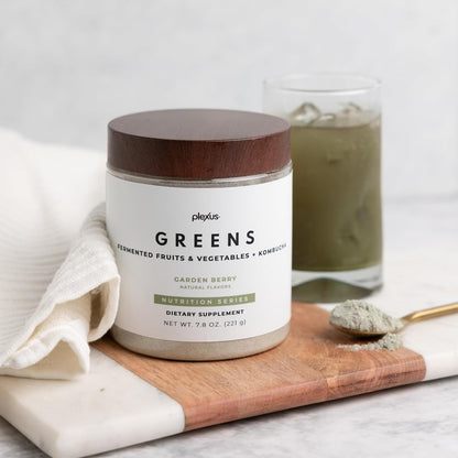 Plexus Greens™ | Fermented vegetable powder with kombucha tea blend — adds greens to your diet and supports antioxidant wellness