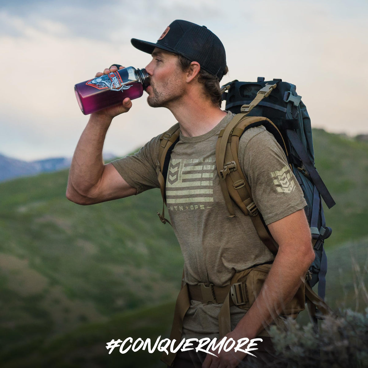 MTN OPS Enduro Stim-Free Pump Pre Workout, Pineapple