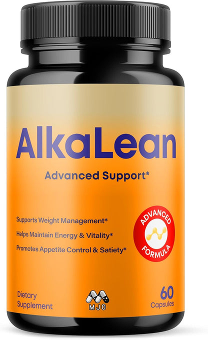 Alkalean Capsules, Alka Lean Weight Management Support Pills, 60 Capsules