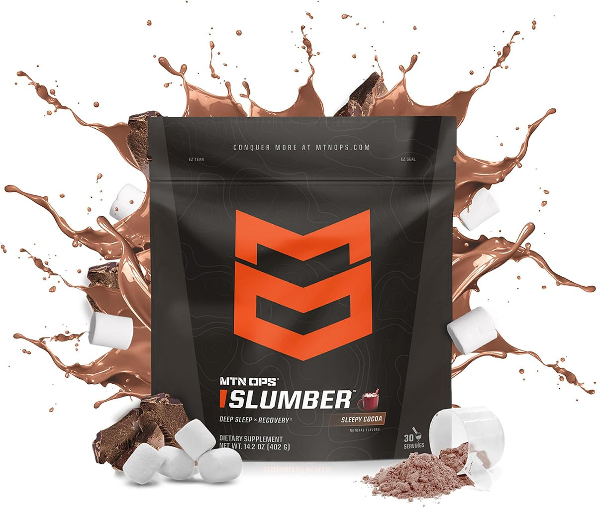 MTN OPS Slumber Sleep Support Powder, Sleepy Cocoa