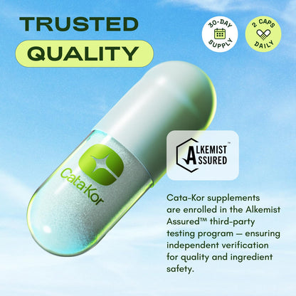 Cata-Kor NMN Supplement Alternative – Liposomal NAD+ Supplement - NAD CORE 30-Day Supply 60 Capsules