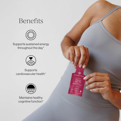 CYMBIOTIKA Liposomal B12 + B6 for Energy, Brain & Nerve Support