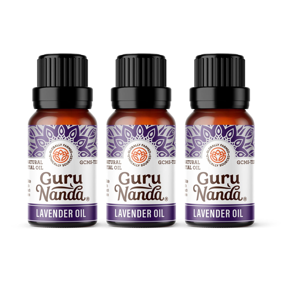 GuruNanda Lavender Essential Oil - 100% Pure, Natural and Undiluted Aromatherapy Oil 