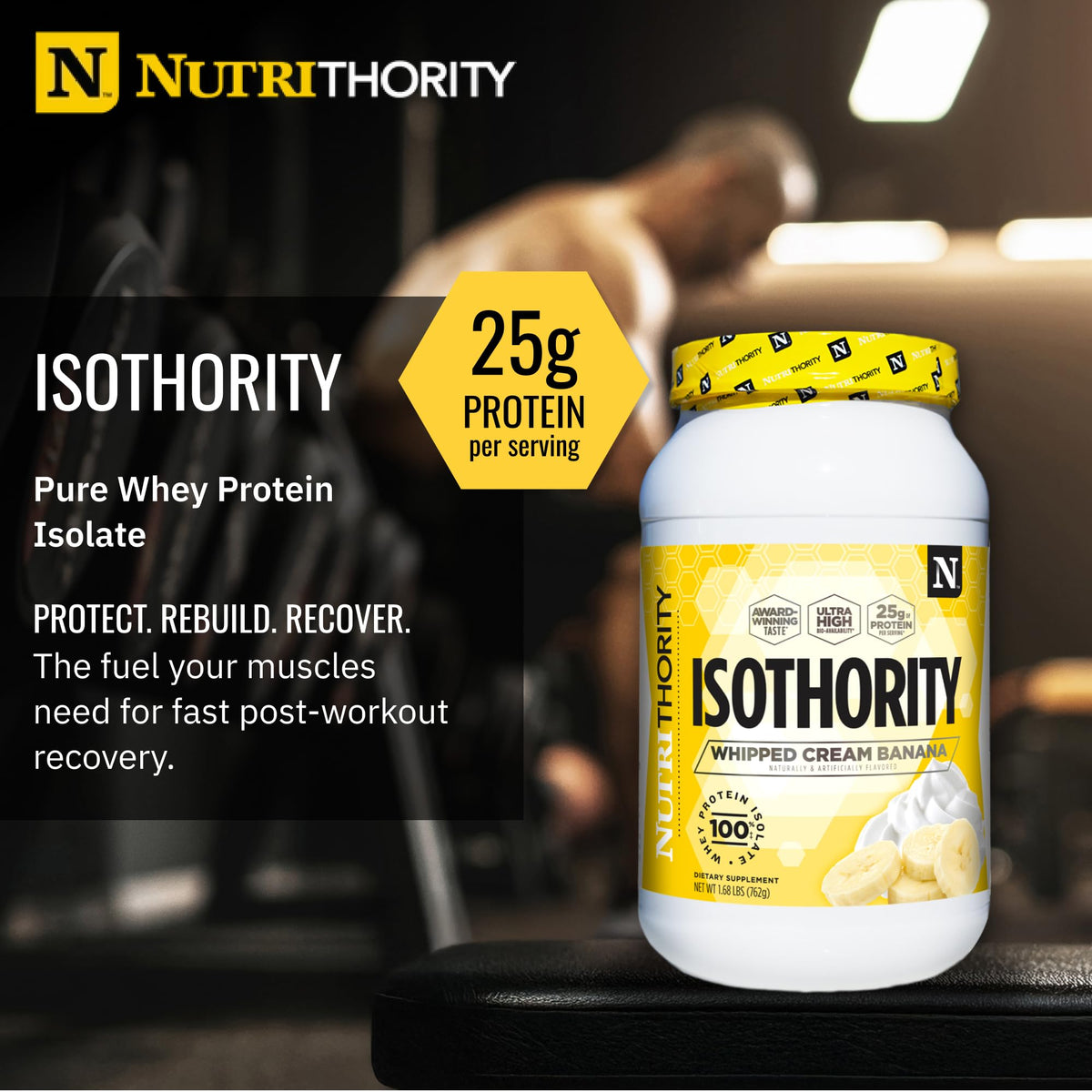 Nutrithority - Isothority (Caramel Coconut Cookie) (25 Servings)