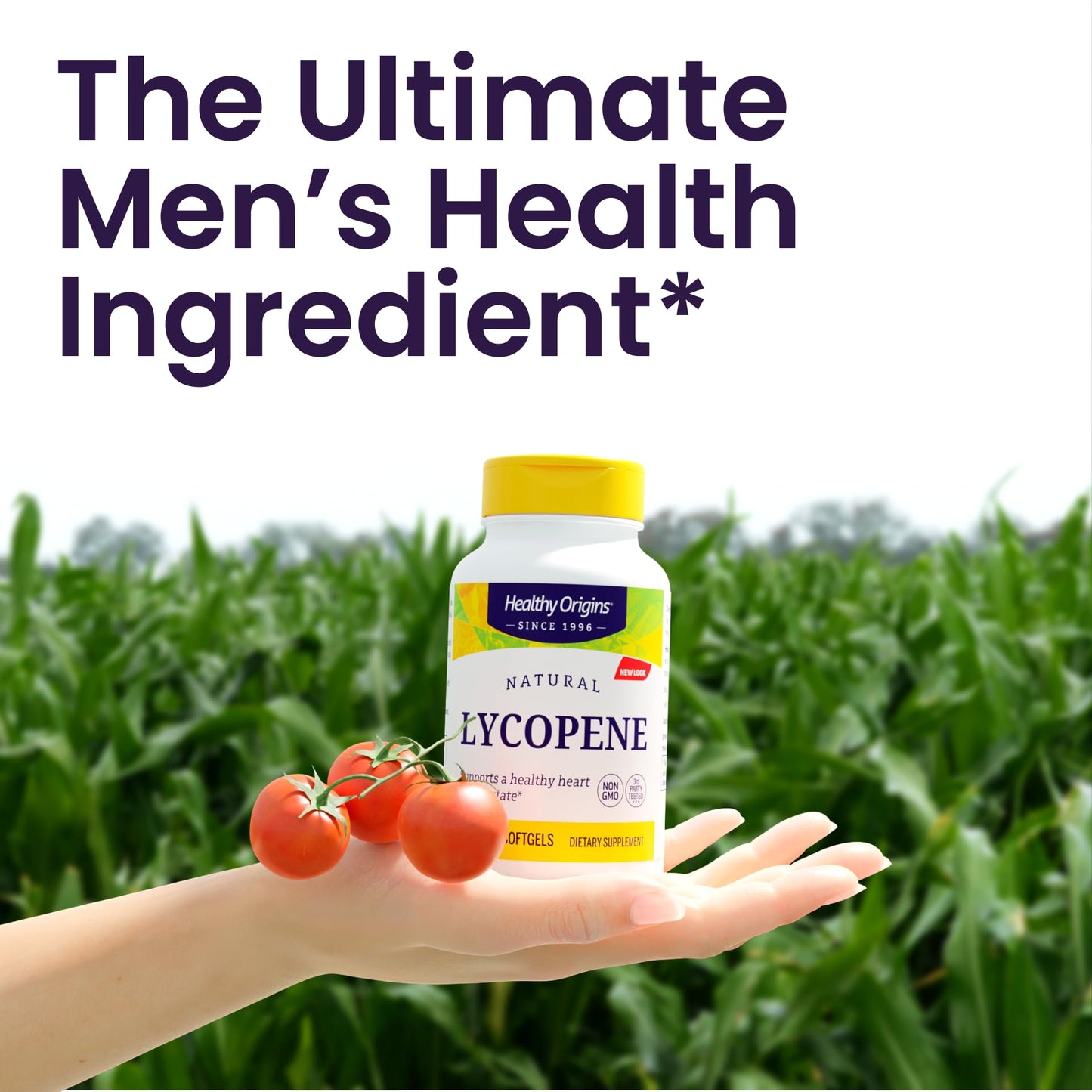 Healthy Origins Lycopene 15 mg, Natural Tomato, 180 Softgels