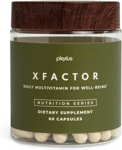 Plexus Xfactor™ | Multivitamin with 10 key nutrients, bioactive folate, 25 mcg vitamin D, antioxidant protection. Gluten free, vegetarian
