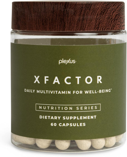 Plexus Xfactor™ | Multivitamin with 10 key nutrients, bioactive folate, 25 mcg vitamin D, antioxidant protection. Gluten free, vegetarian