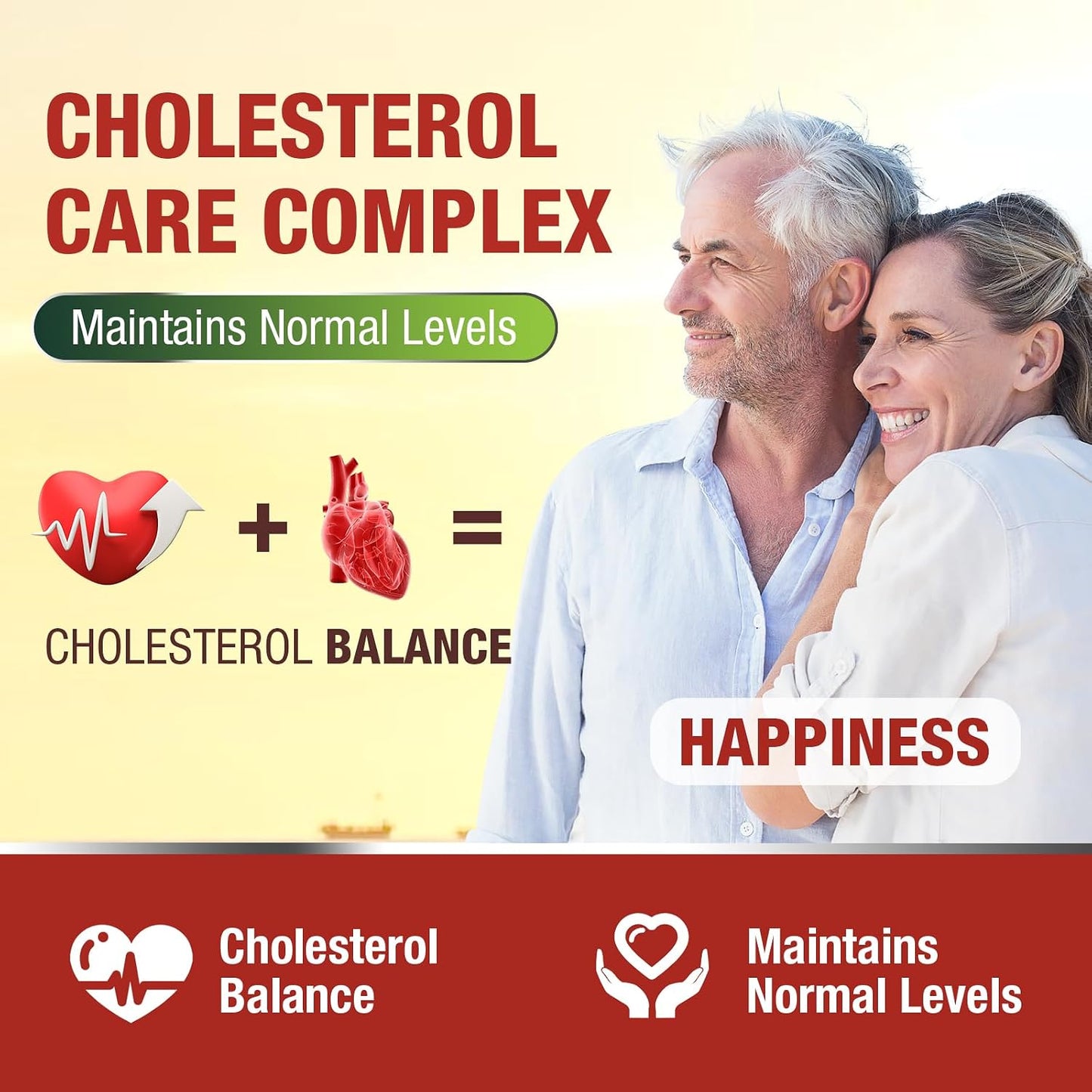 Itharoventis Cholesterol Lowering Supplements with Red Yeast Rice | Plant Sterols Supplement With Omega-3, Bergamot & Garlic, Advanced Formula, 90 Softgels