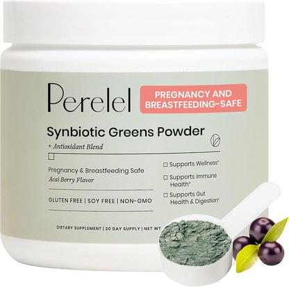 Perelel Greens Powder & Daily Probiotic Bundle