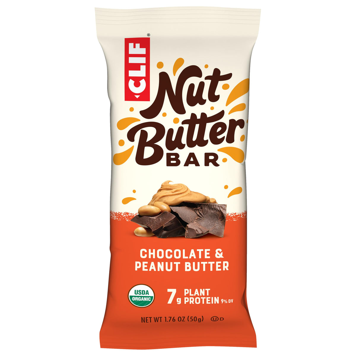 CLIFF BAR Crunchy Peanut Butter Energy Bars (12 Pack) Bundle with CLIFF Nut Butter