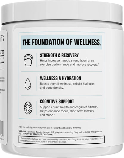 Nutrex Research Essentials Creatine Monohydrate Powder, 5g Micronized Creatine per Scoop, Unflavored, 60 Servings, Gluten Free, Supports Strength, Recovery, and Cognitive Function