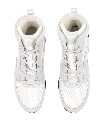 Venum Contender Boxing Shoes - White/Grey