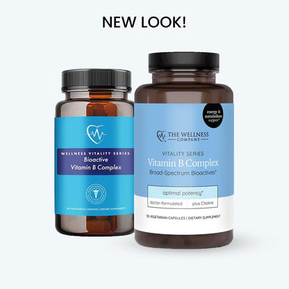 Vitamin B Complex - All 8 B Vitamins & Inositol, Energy & Metabolism, 30ct