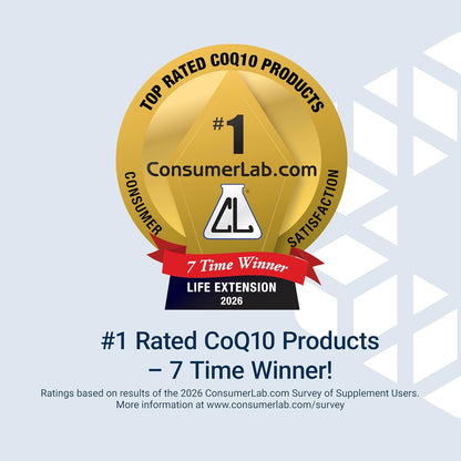 Life Extension Super Ubiquinol CoQ10 with PQQ, Heart Health, 30 Softgels