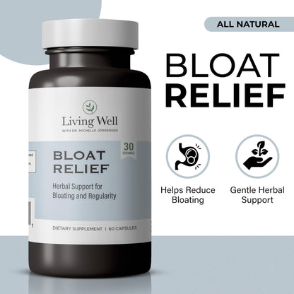 Living Well Dr. Michelle Tribiotic Repair Probiotic Prebiotic Supplement