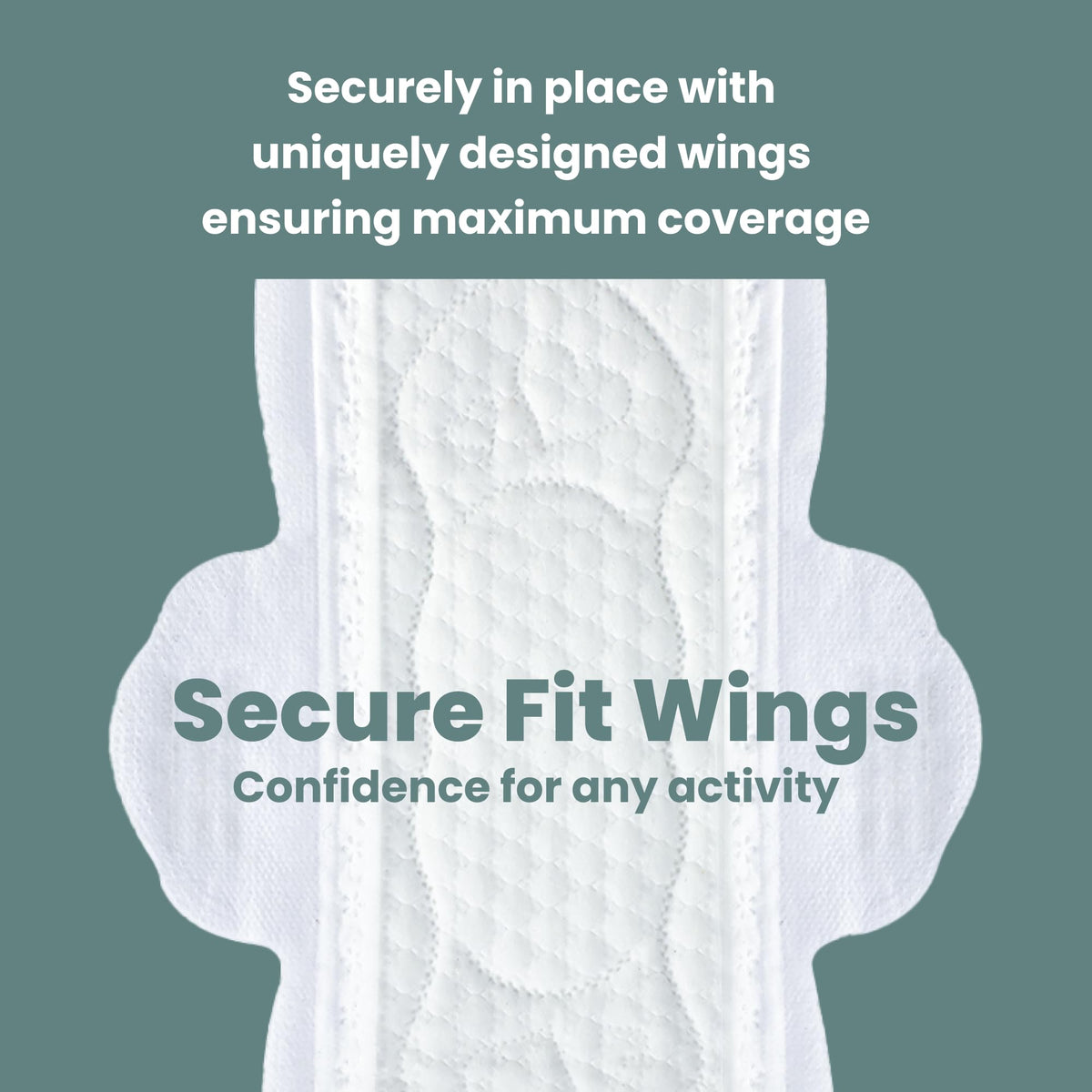 uNeat Regular with Wings Ultra-Thin Sanitary Pads for Women and Teen, Unscented, Eliminates Odor