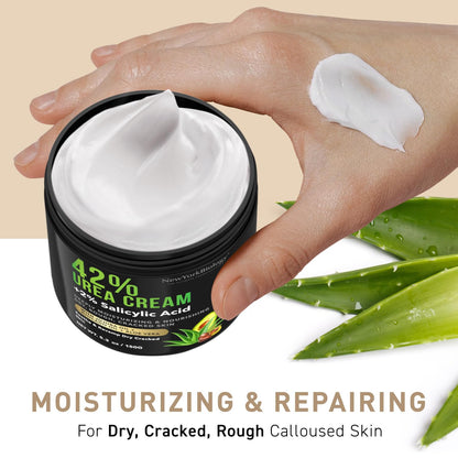 New York Biology 42% Urea Cream with 2% Salicylic Acid - Moisturizing Urea Foot Cream
