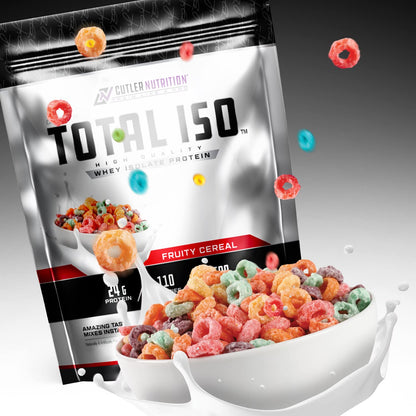 Total ISO Whey Isolate Protein Powder: Best Tasting Whey Protein Shake Featuring 100%