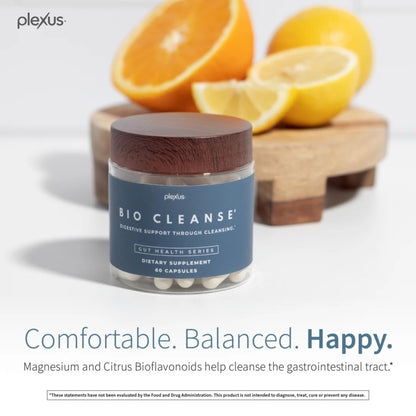 Plexus® Bio Cleanse® 180 ct. | Daily gut health supplement with magnesium to support cleansing, regularity, and vitamin C for immune and antioxidant support