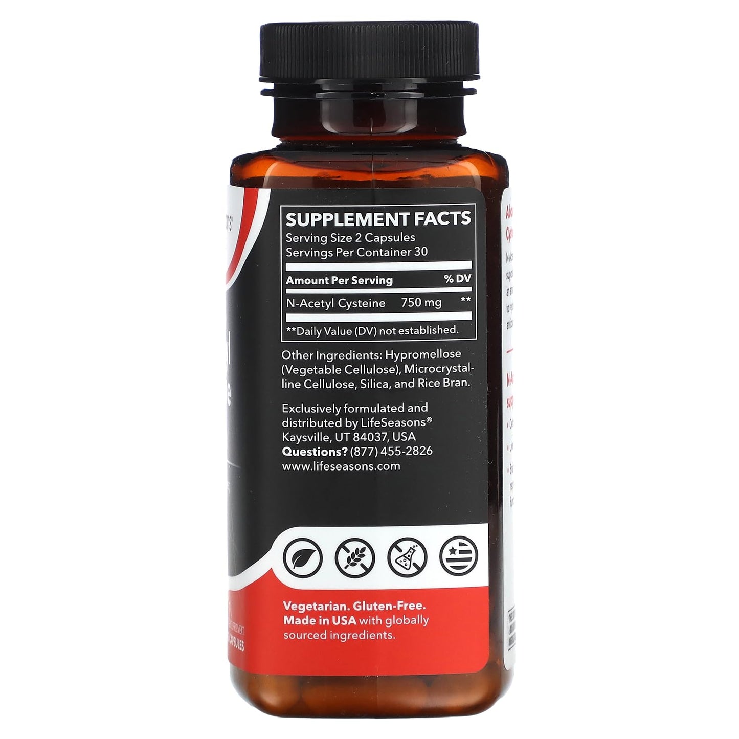 LifeSeasons Berberine - Support for Digestion, Heart & Immune Health - Balances Sugar and Lipid Levels in Blood - 1000 mg per Serving - 90 Capsules