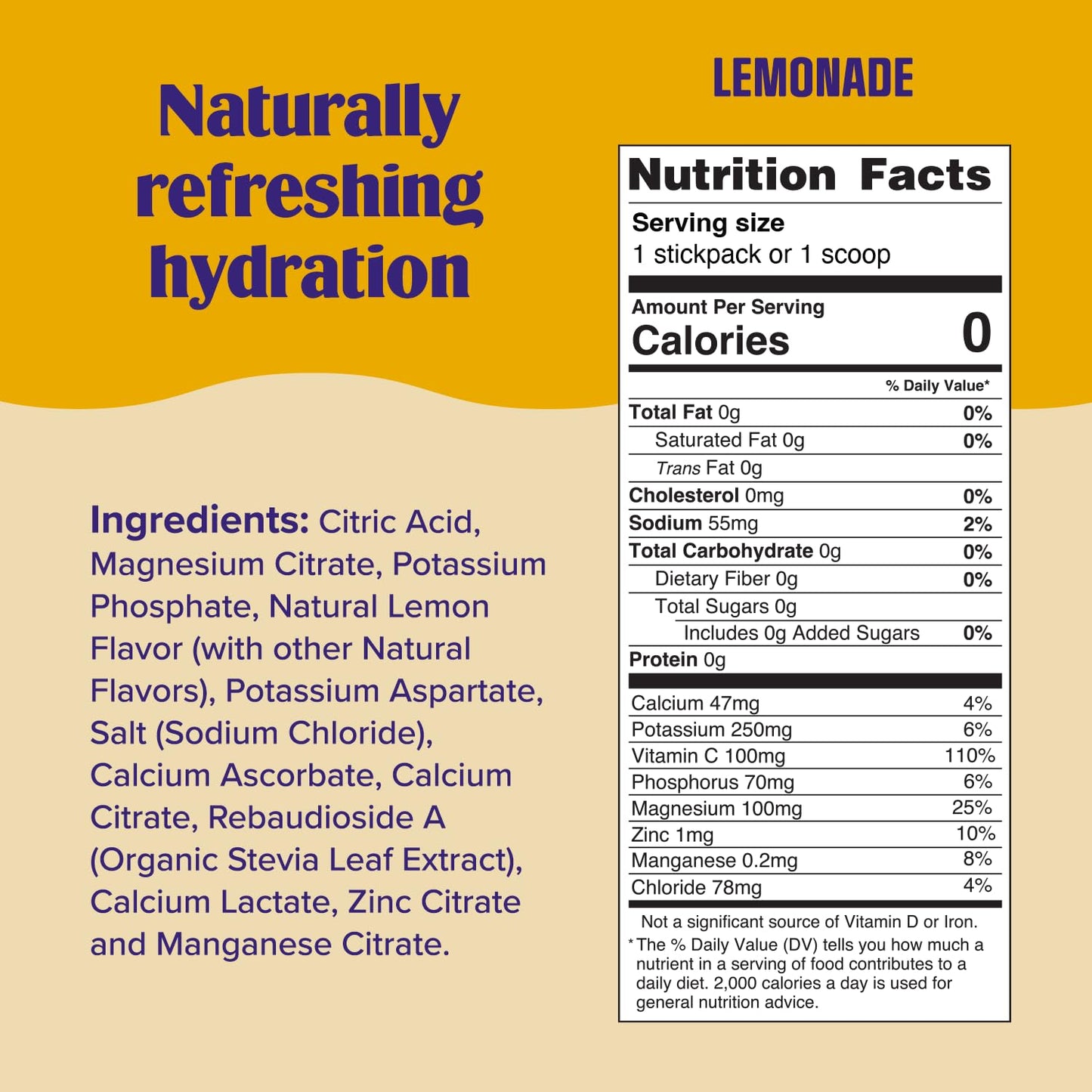 Ultima Replenisher Electrolyte Powder Drink Mix Bundle – Sugar Free – Lemonade, 90 Serving Canister and 20 Stickpacks – 6 Electrolytes and Minerals – Keto Friendly, Vegan, Non-GMO