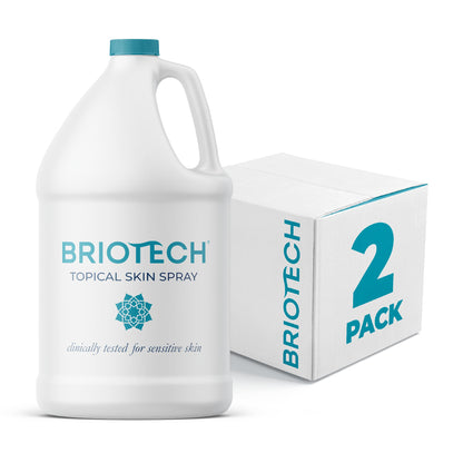 BRIOTECH Hypochlorous Acid Spray, Topical Skin Face & Body Mist, Support Irritations