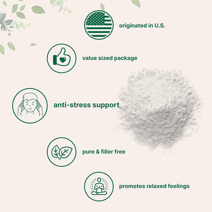 Magnesium Citrate Powder, 2lbs | Unflavored Magnesium Supplement | Relaxation and Nutrient Utilization | Easily Absorbed Formula | Non-GMO, Vegan, Gluten Free