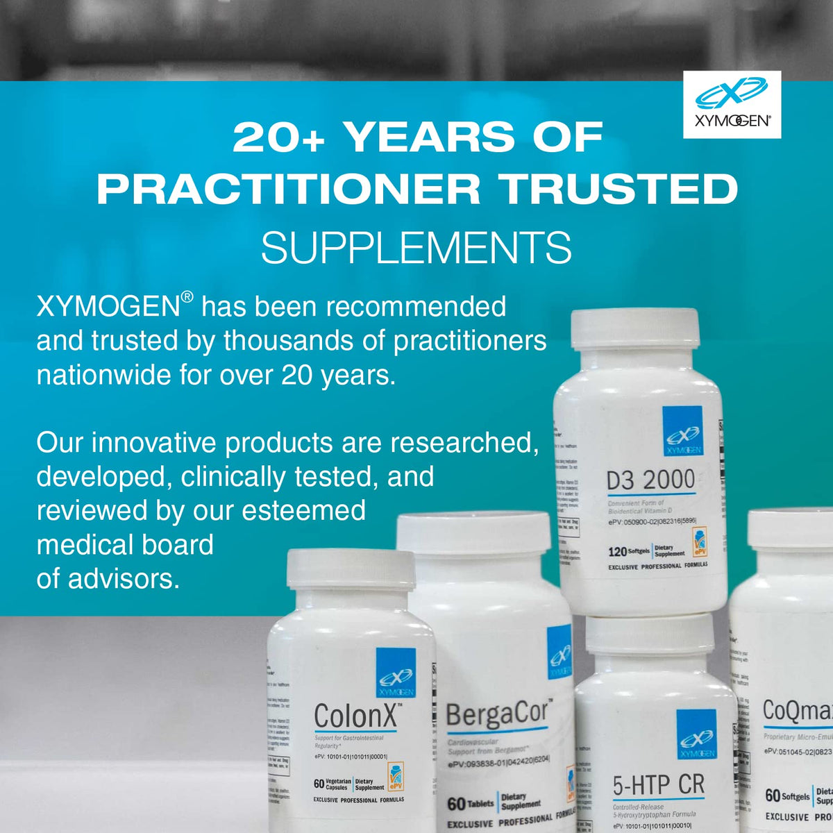 XYMOGEN Prenatal (150 Capsules) + Immune Essentials Daily (120 Capsules) 2-Product Bundle