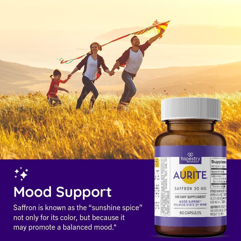 Saffron Ashwagandha & Saffron Supplement Bundle | Stress Management, Mood Support, Long-Term Memory. Vegetarian Friendly, Non-GMO, Gluten-Free, Soy-Free