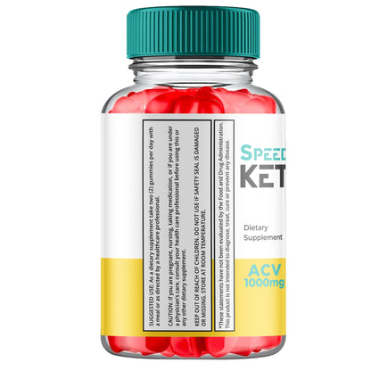 (5 Pack) Speedy Keto ACV Gummies Advanced Weight Loss, Speedy Keto ACV Gummies