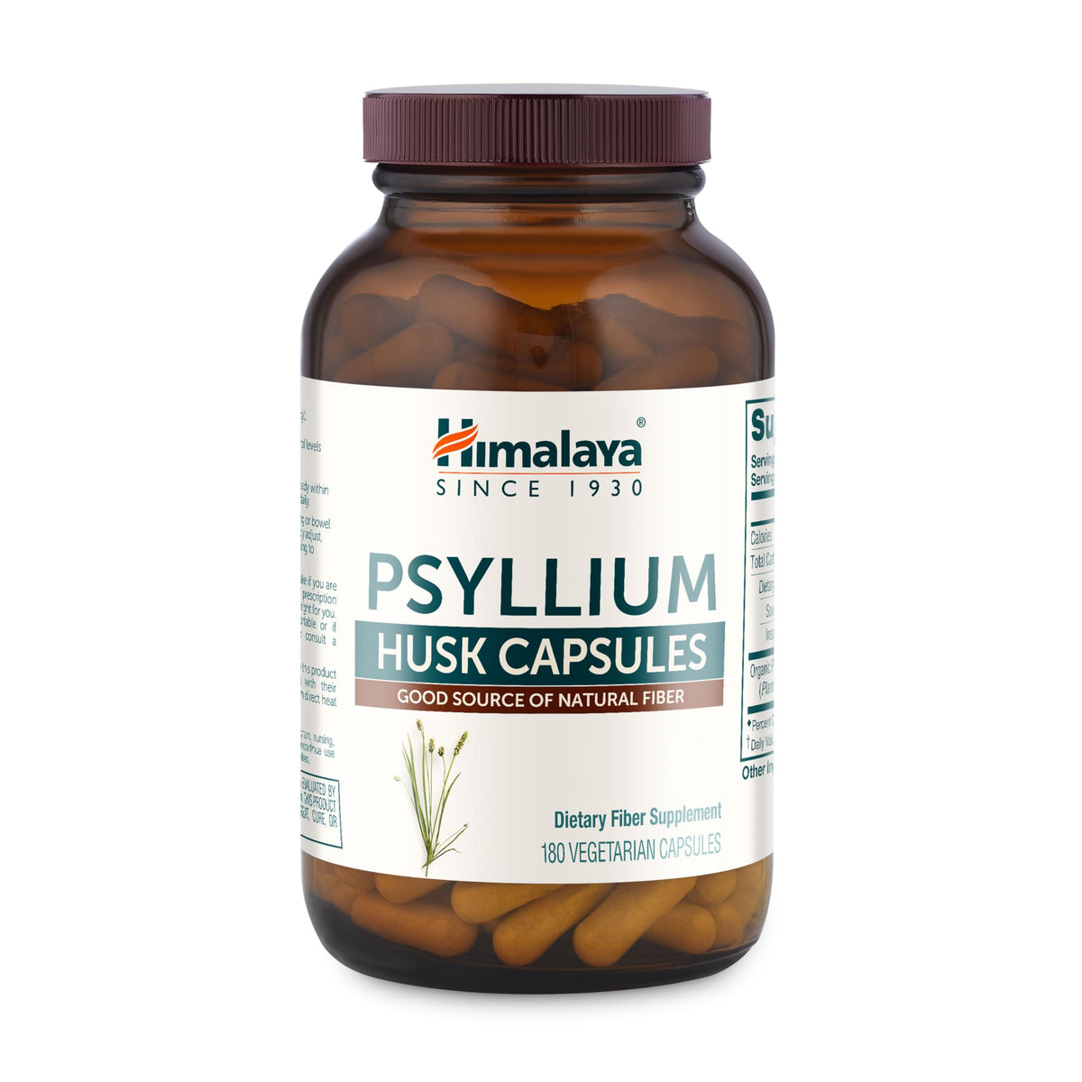 Himalaya Organic Psyllium Whole Husk Fiber Supplement,Unflavored,12 oz
