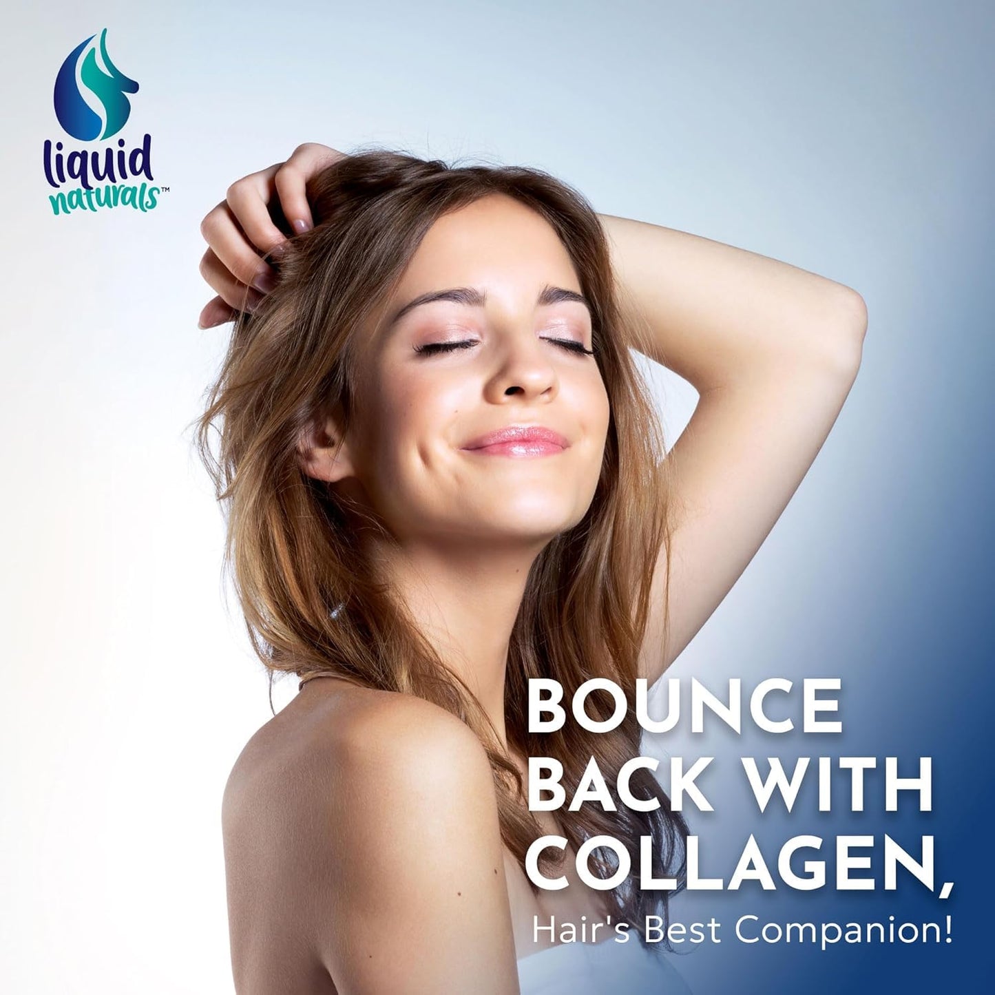 Liquid Collagen and Biotin, 2 Fl. Oz, Ultra-Strength Collagen Peptides for Women, Third-Party Tested Biotin for Hair Growth Women, Nails, and Skin Vitamins B7 Collageno Peptides – Vanilla Flavor