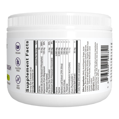BIOptimizers Sleep Breakthrough 2.0 – Natural Support Supplement | Calming Relief Aid Adults | Non Habit Forming | 202.5 g Powder Blue Berry Dreams