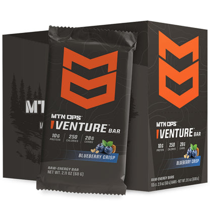MTN OPS Performance High Protein Bars, Caramel Crunch